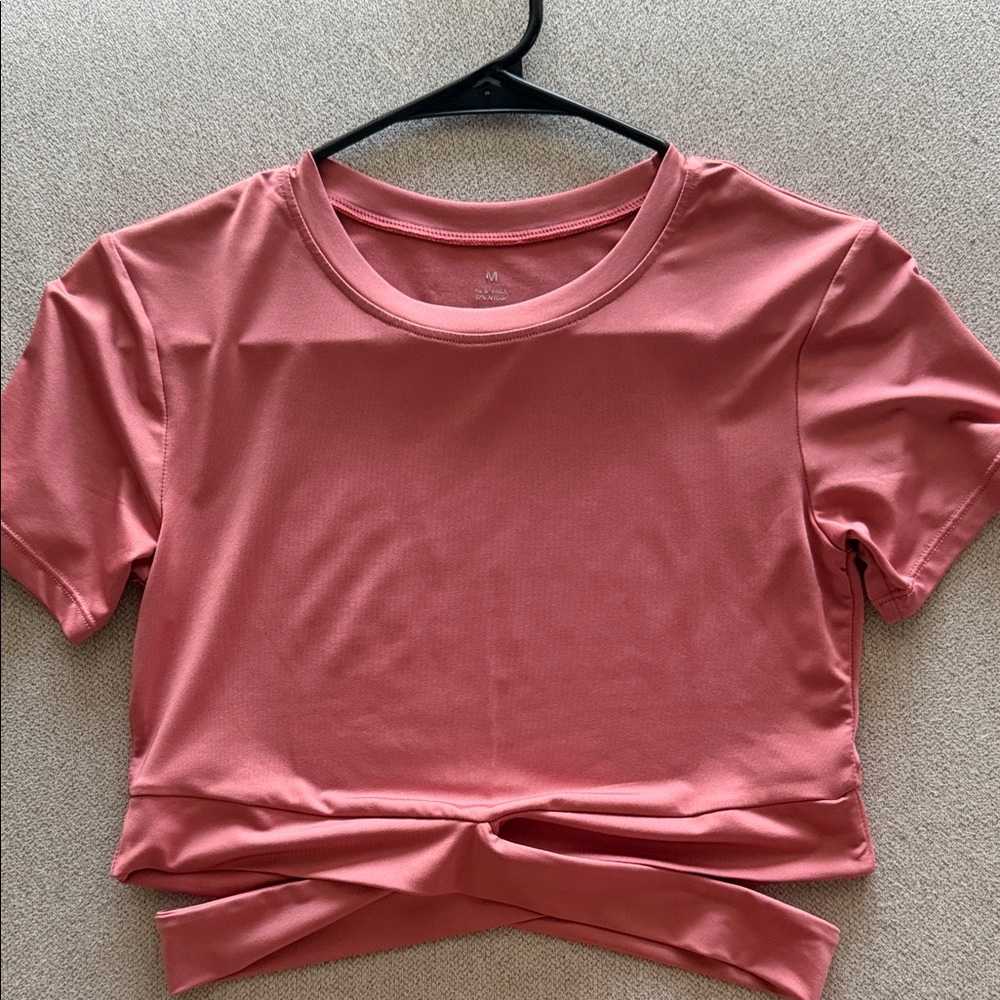 NVGTN Coral Crop Top